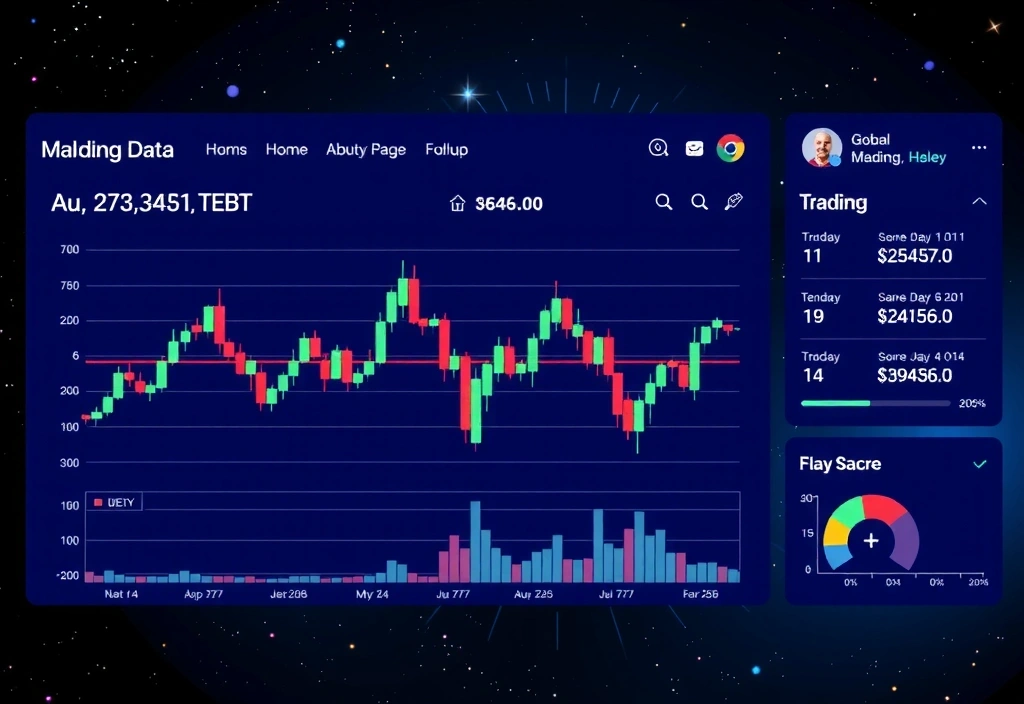 Análisis de trading en tiempo real con gráficos avanzados