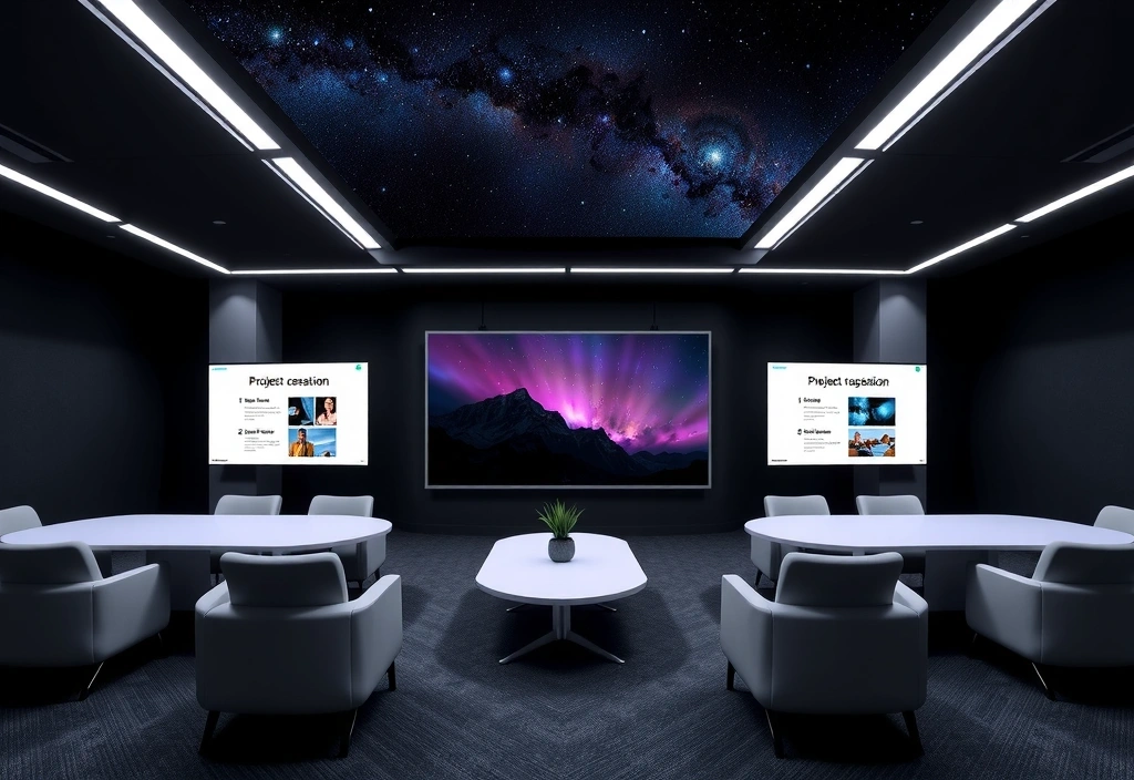 Sala de reuniones para consultoría estratégica